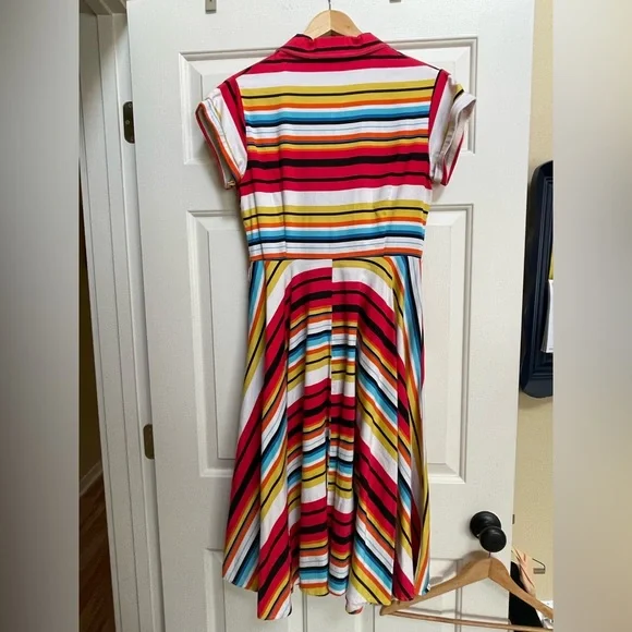 Rainbow shirt dress - Picture 4 of 4